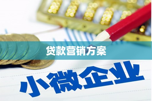 伊宁贷款营销方案