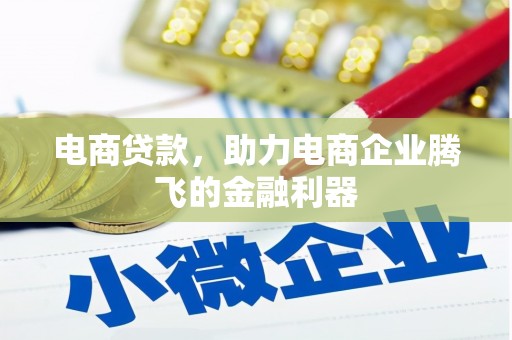 信州电商贷款，助力电商企业腾飞的金融利器