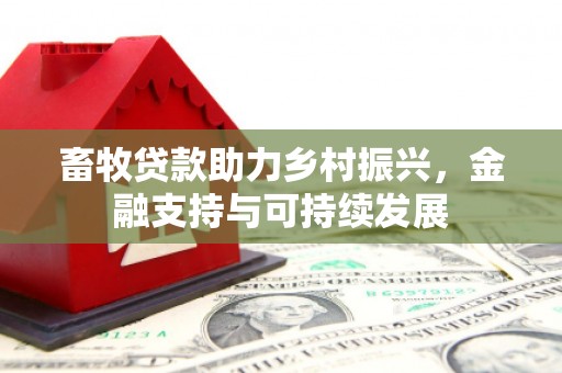 新河畜牧贷款助力乡村振兴，金融支持与可持续发展