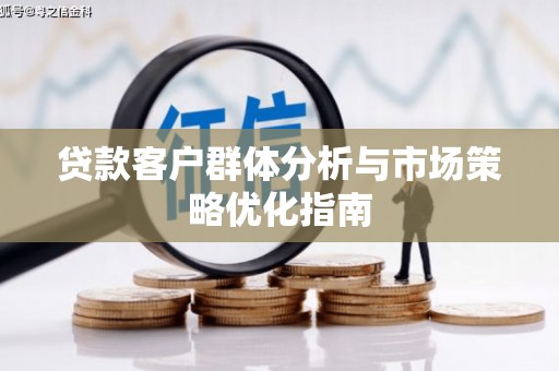 南开贷款客户群体分析与市场策略优化指南