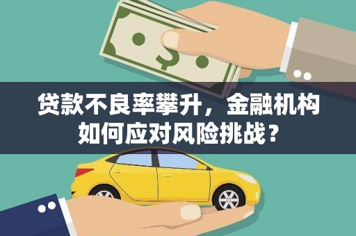 东营贷款不良率攀升，金融机构如何应对风险挑战？
