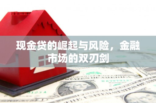 官渡现金贷的崛起与风险，金融市场的双刃剑