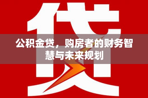 巴青公积金贷，购房者的财务智慧与未来规划