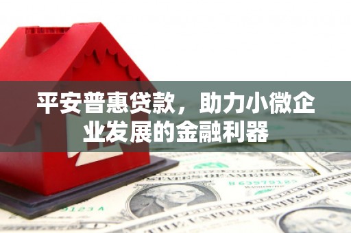 北仑平安普惠贷款，助力小微企业发展的金融利器