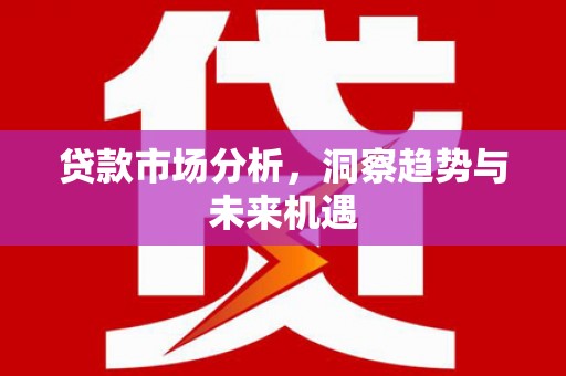 福建贷款市场分析，洞察趋势与未来机遇