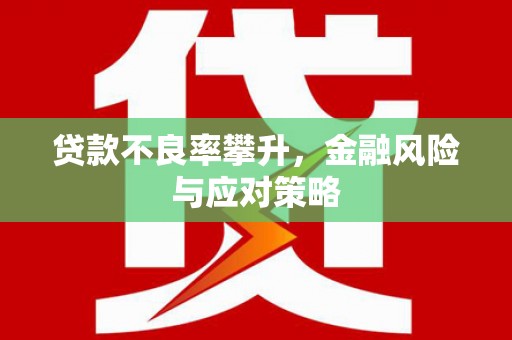 小港贷款不良率攀升，金融风险与应对策略